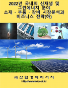 2022년 국내외 신재생 및 그린에너지 분야 소재 · 부품 · 장비 시장분석과 비즈니스 전략(하)